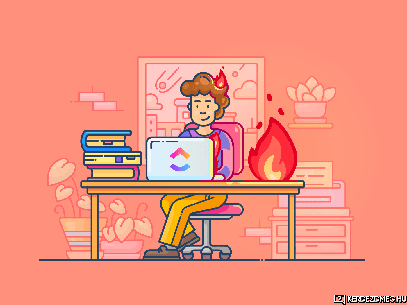 Nagy a nyomás amikor valami sürgős.