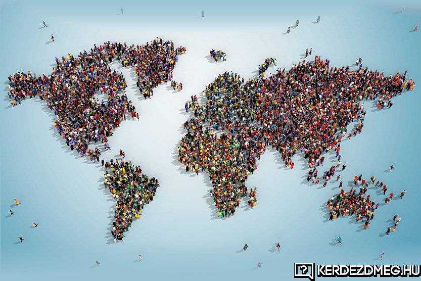 A föld lakosságá több, mint 8 milliárd fő!